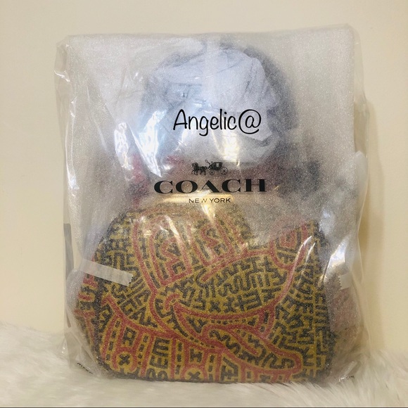 Disney Mickey Mouse X Keith Haring Kisslock Bag - Picture 5 of 10